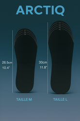 Semelles Chauffantes ARCTIQ™ – USB • Découpables • Chaleur Instantanée • Confort Thermique Pour l'Hiver