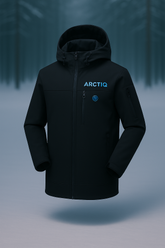 Veste Chauffante Softshell ARCTIQ™ – Outdoor, Moto & Ski | Température Régulée